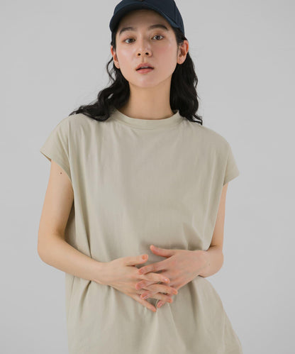 『UR TECH ひやサラクール』フレンチスリーブカットソー