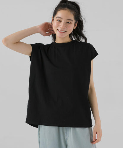『UR TECH ひやサラクール』フレンチスリーブカットソー