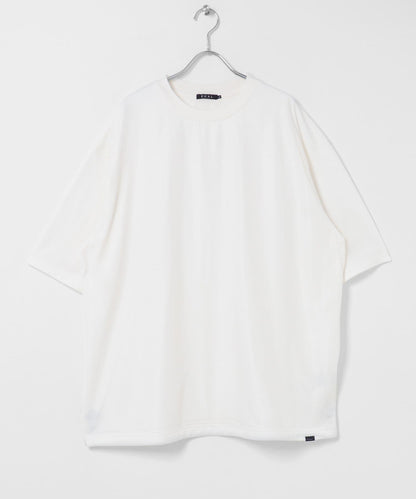 『UR TECH ひやサラクール』メッシュレイヤードTシャツ