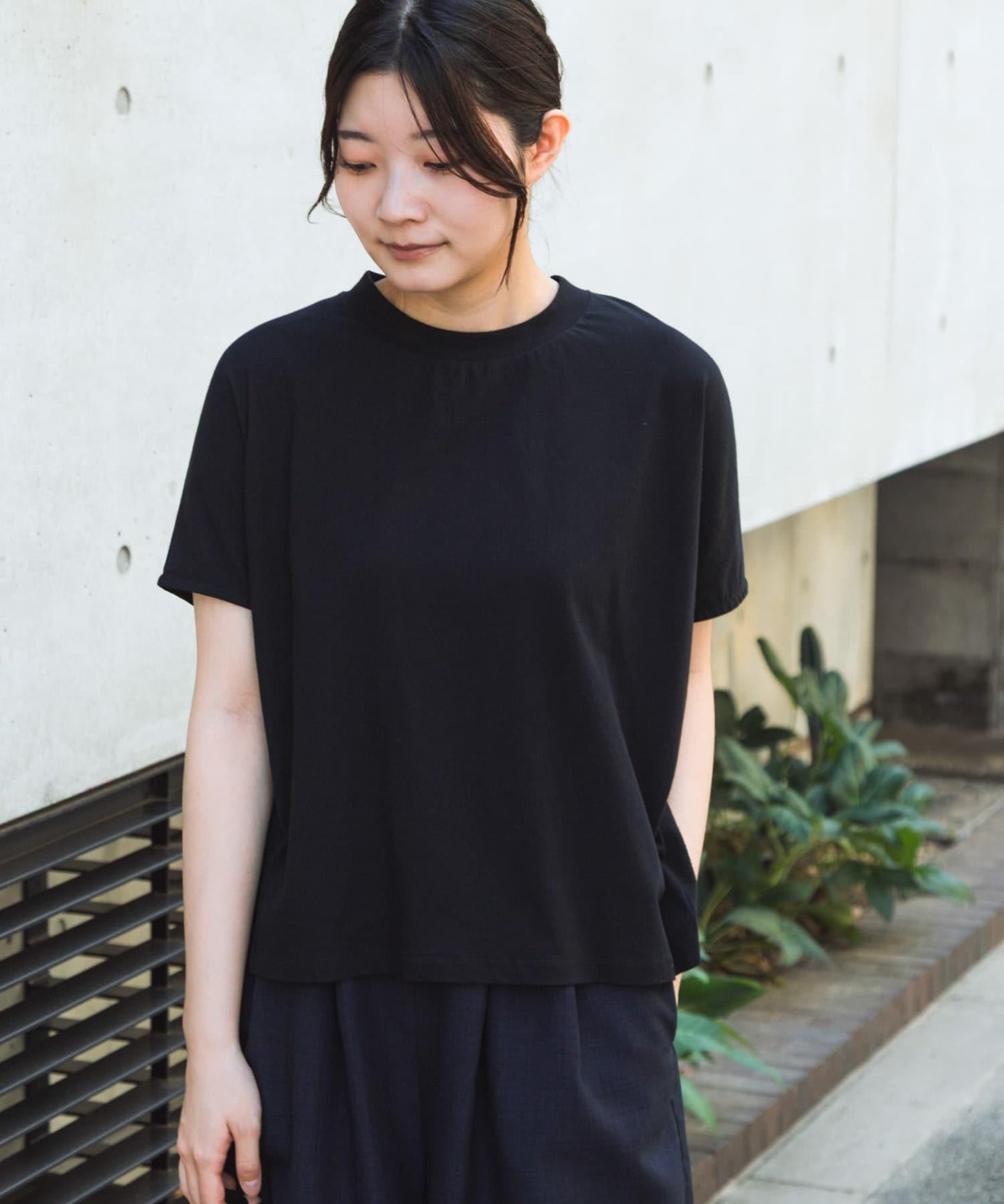 『UR TECH ひやサラクール』サイドパネルTシャツ