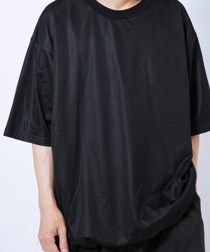 『UR TECH ひやサラクール』メッシュレイヤードTシャツ
