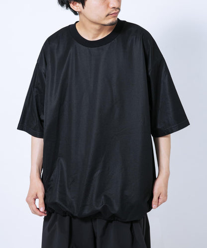 『UR TECH ひやサラクール』メッシュレイヤードTシャツ