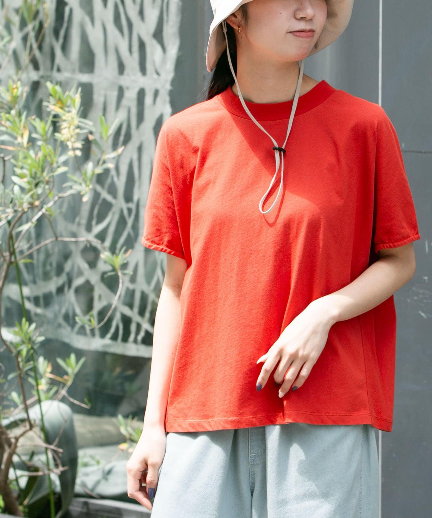 『UR TECH ひやサラクール』サイドパネルTシャツ