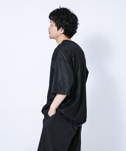 『UR TECH ひやサラクール』メッシュレイヤードTシャツ