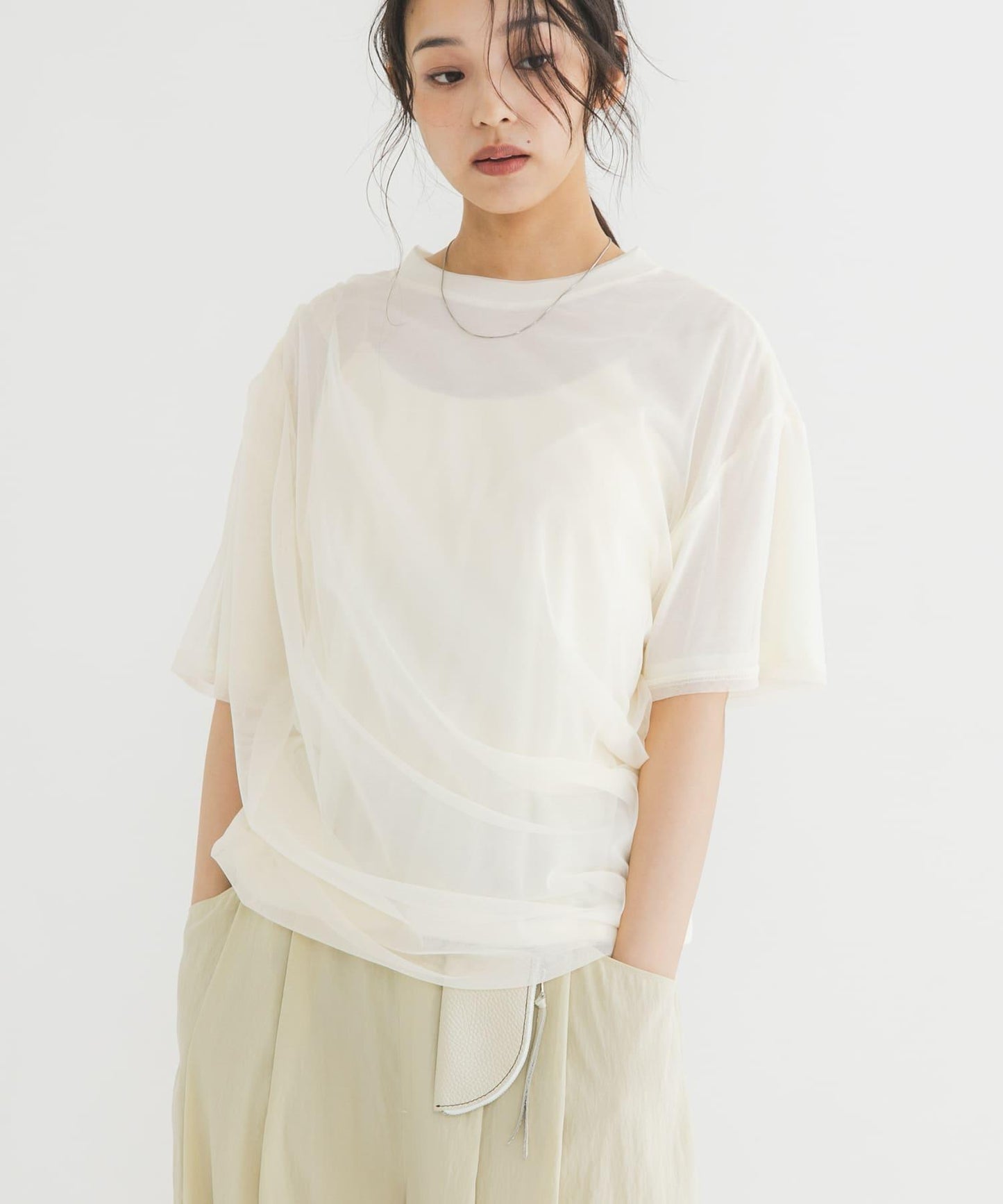 シアーレイヤードTEE