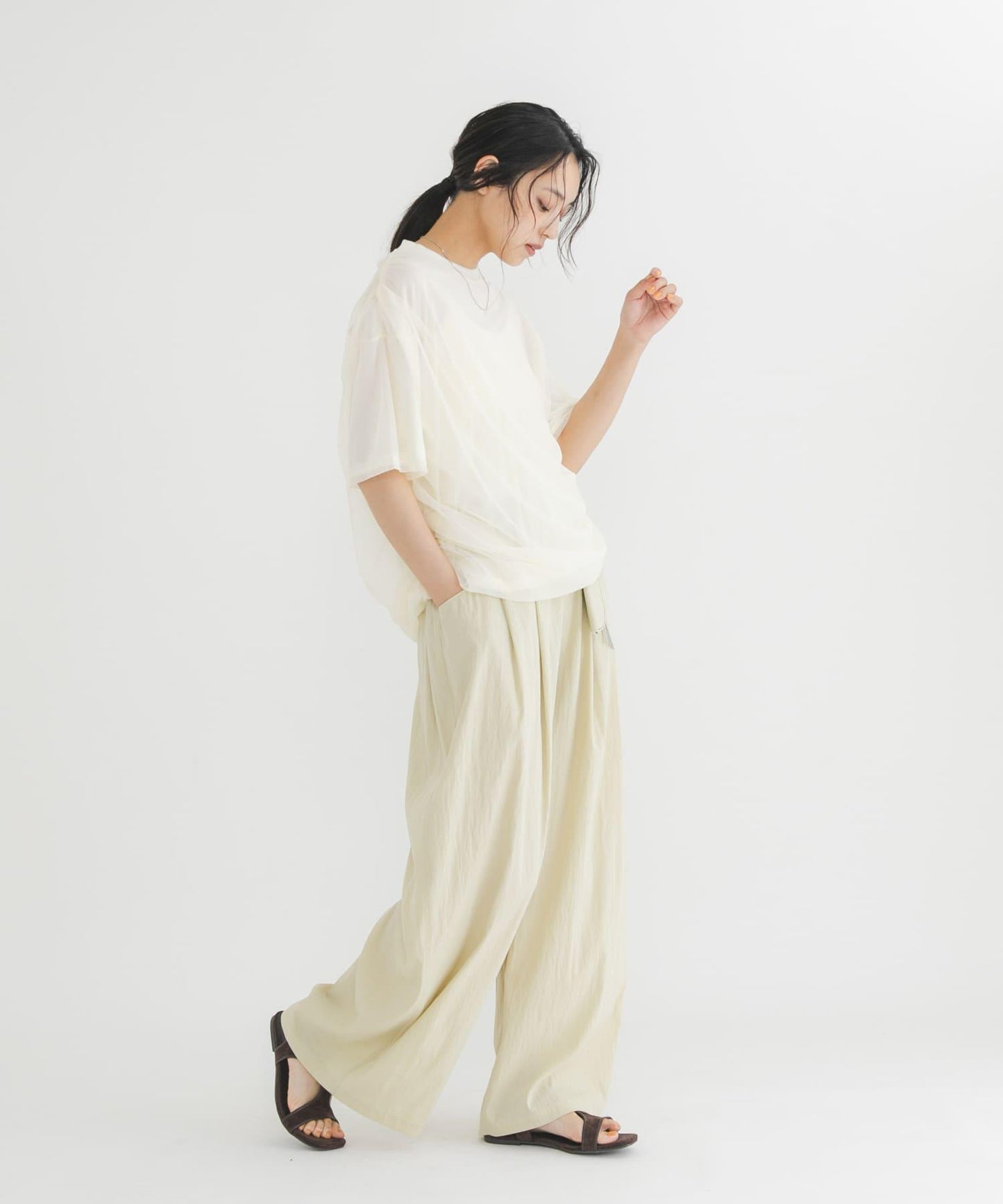 シアーレイヤードTEE