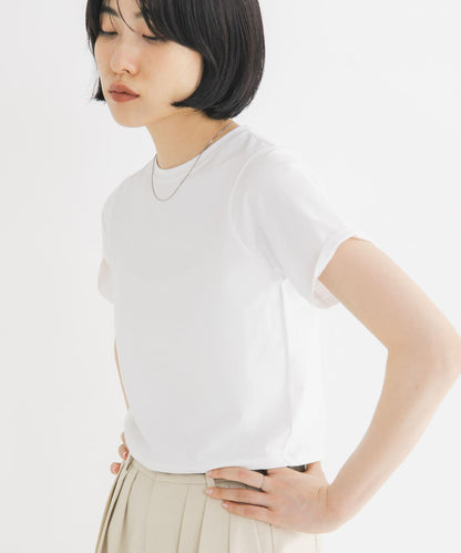 BASICクロップドTEE