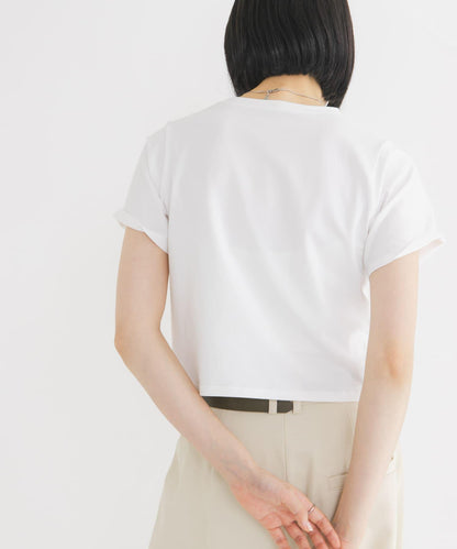 BASICクロップドTEE