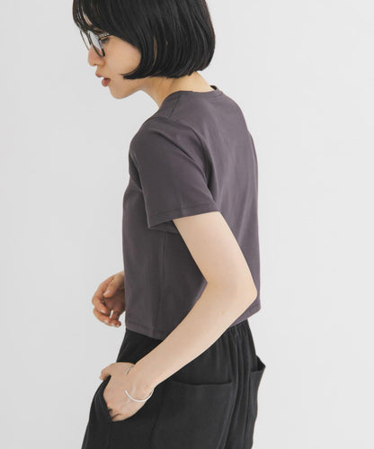 BASICクロップドTEE