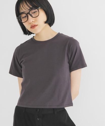 BASICクロップドTEE