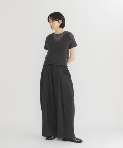 BASICクロップドTEE