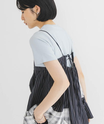 BASICクロップドTEE