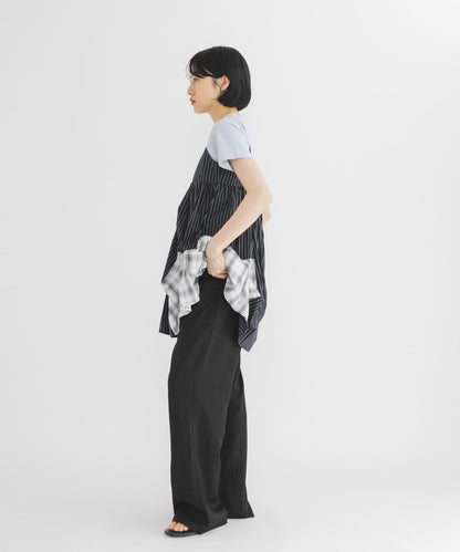 BASICクロップドTEE