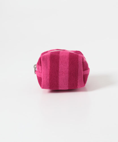 UNFOLD Stripe terry pouch