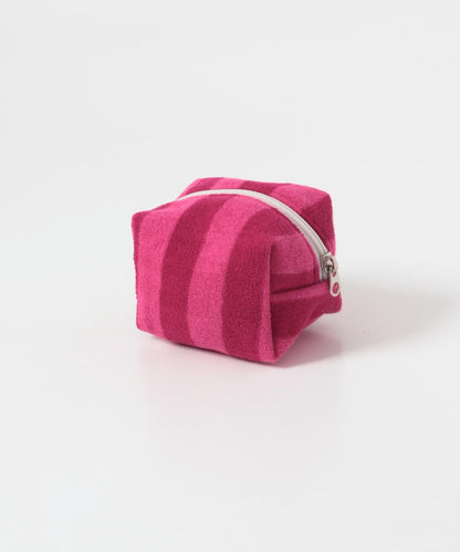 UNFOLD Stripe terry pouch