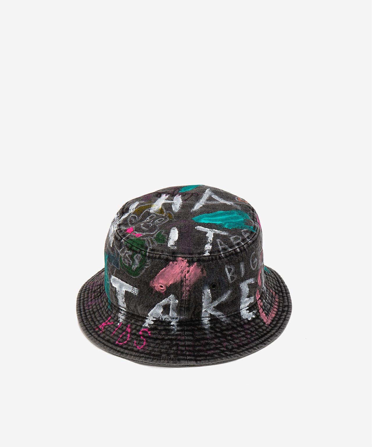 guernika/ゲルニカ/HAND PAINTED HAT/Denim