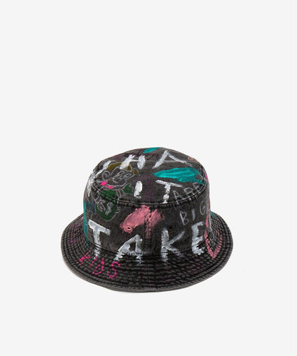 guernika/ゲルニカ/HAND PAINTED HAT/Denim