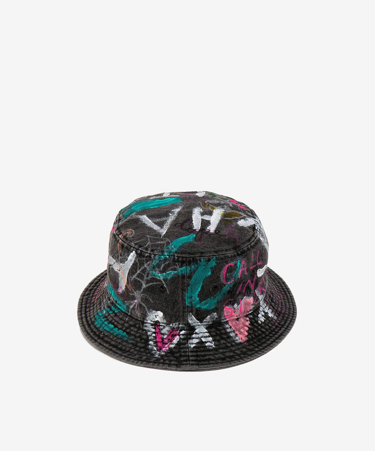 guernika/ゲルニカ/HAND PAINTED HAT/Denim
