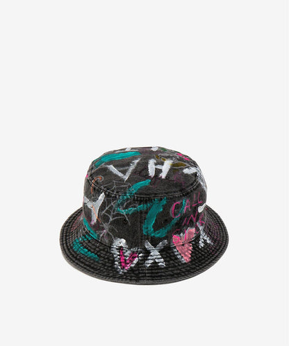 guernika/ゲルニカ/HAND PAINTED HAT/Denim