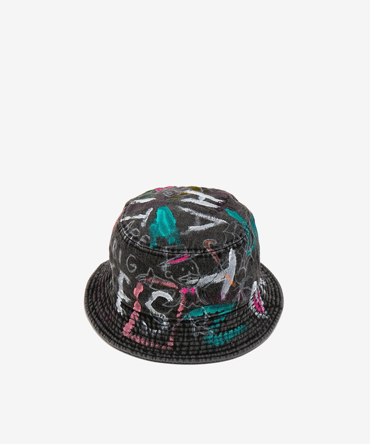 guernika/ゲルニカ/HAND PAINTED HAT/Denim