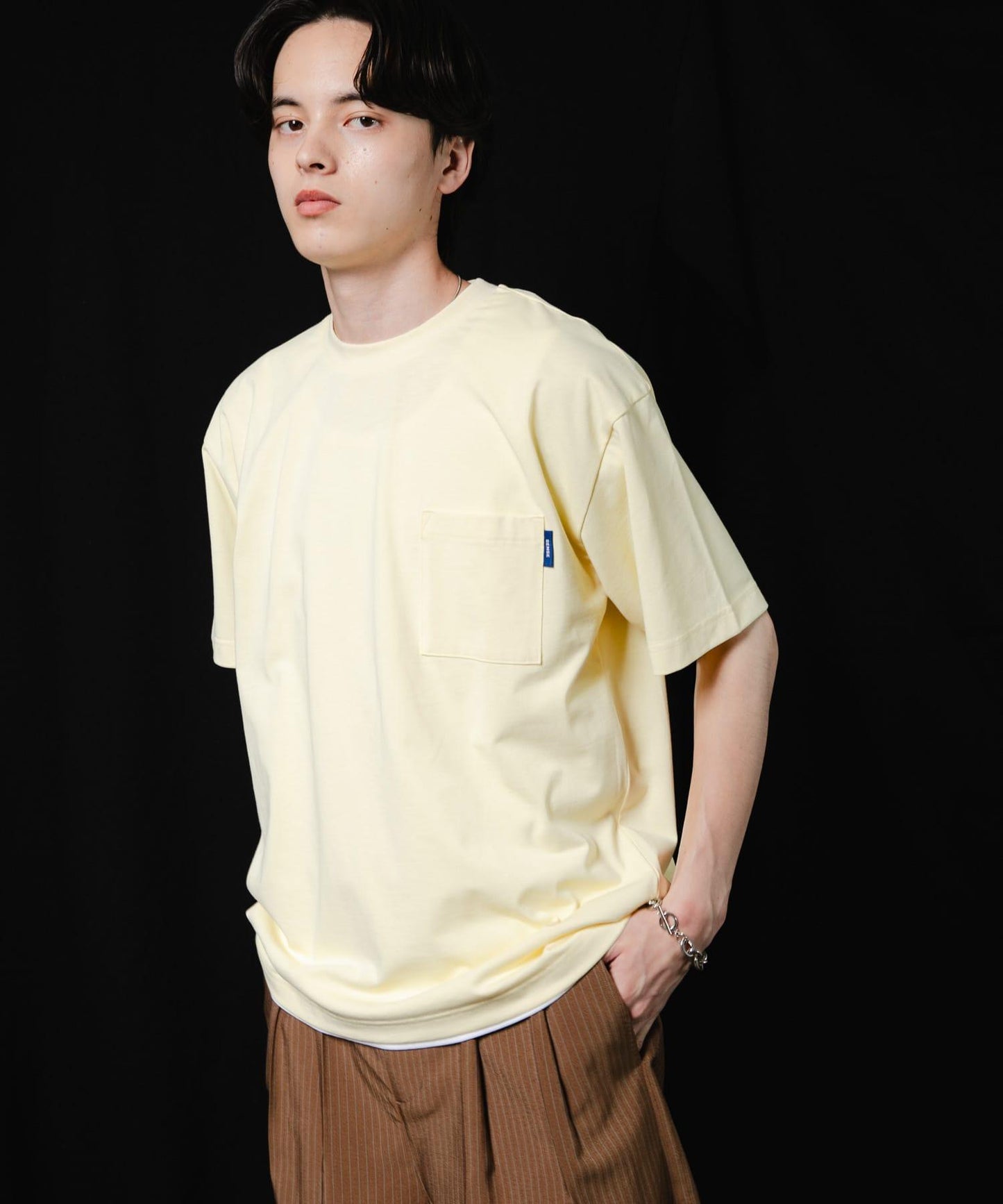 『UR TECH ひやサラクール』リラックスポケットTシャツ