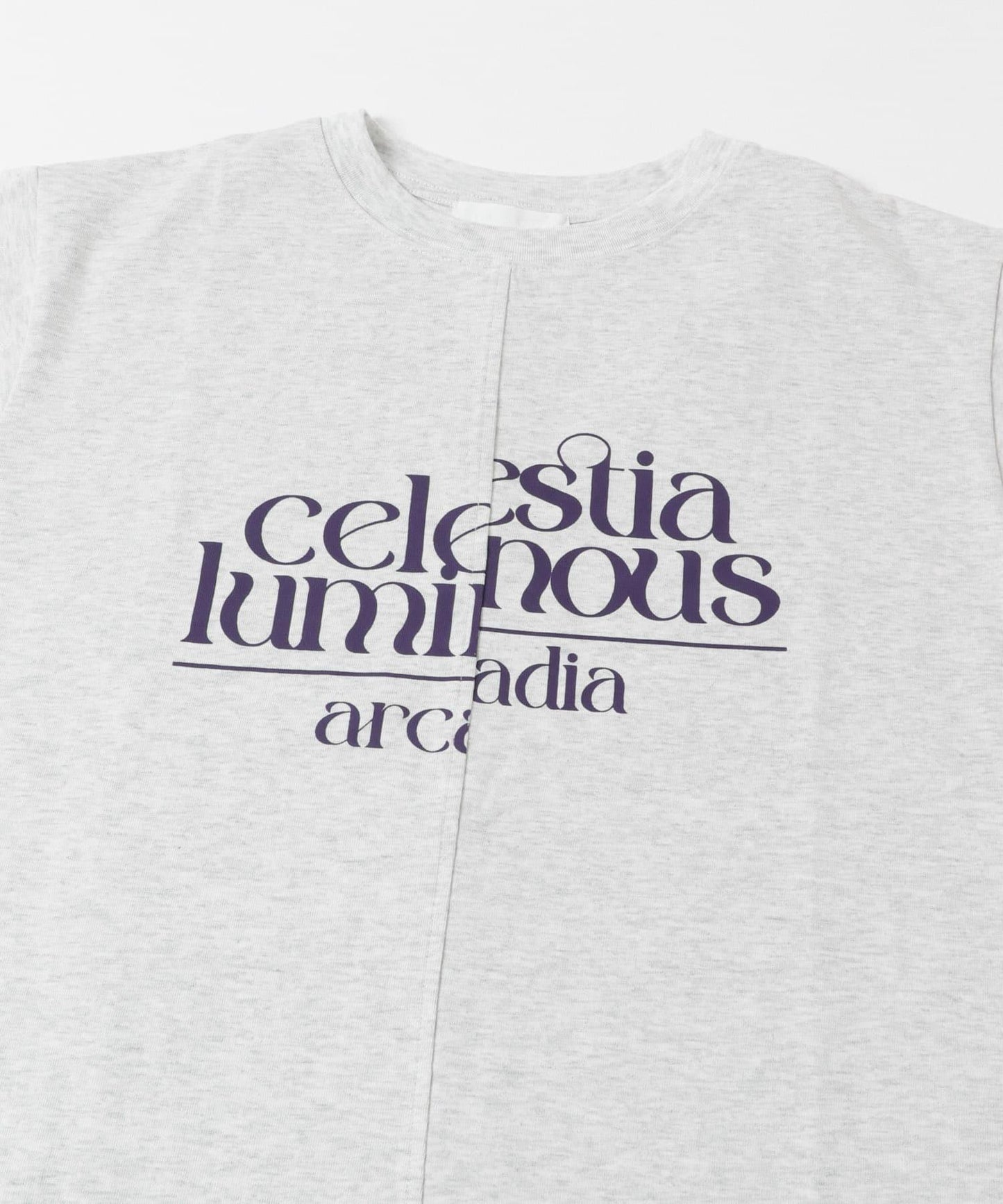 アシメグラフィックショートスリーブTシャツ