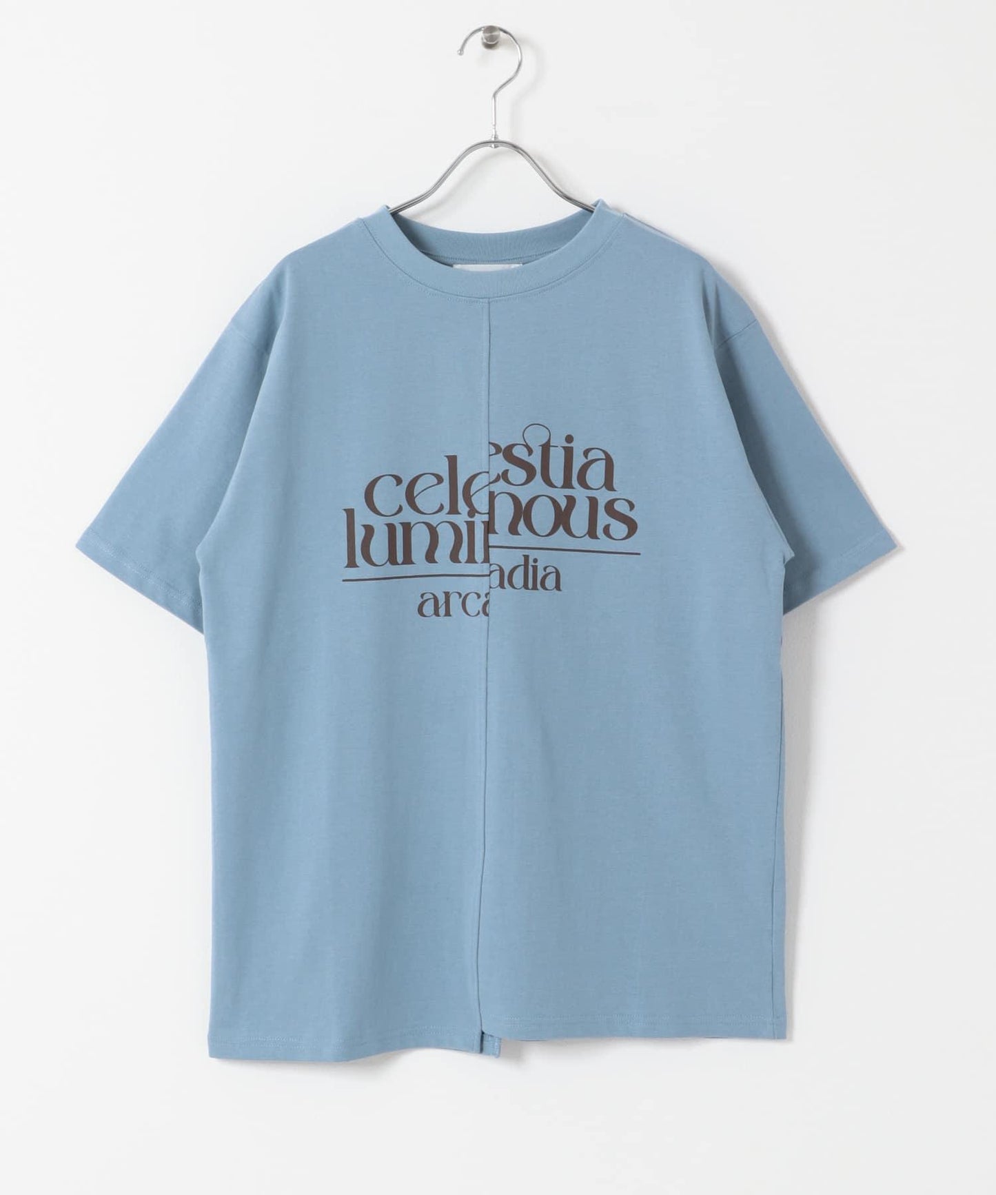 アシメグラフィックショートスリーブTシャツ
