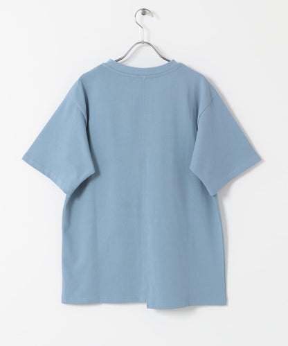 アシメグラフィックショートスリーブTシャツ