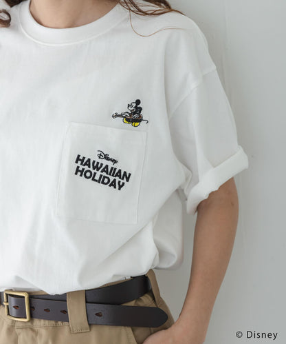 別注/DISNEY/ポケット付きTシャツ
