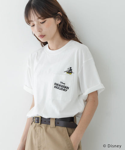 別注/DISNEY/ポケット付きTシャツ