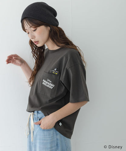 別注/DISNEY/ポケット付きTシャツ