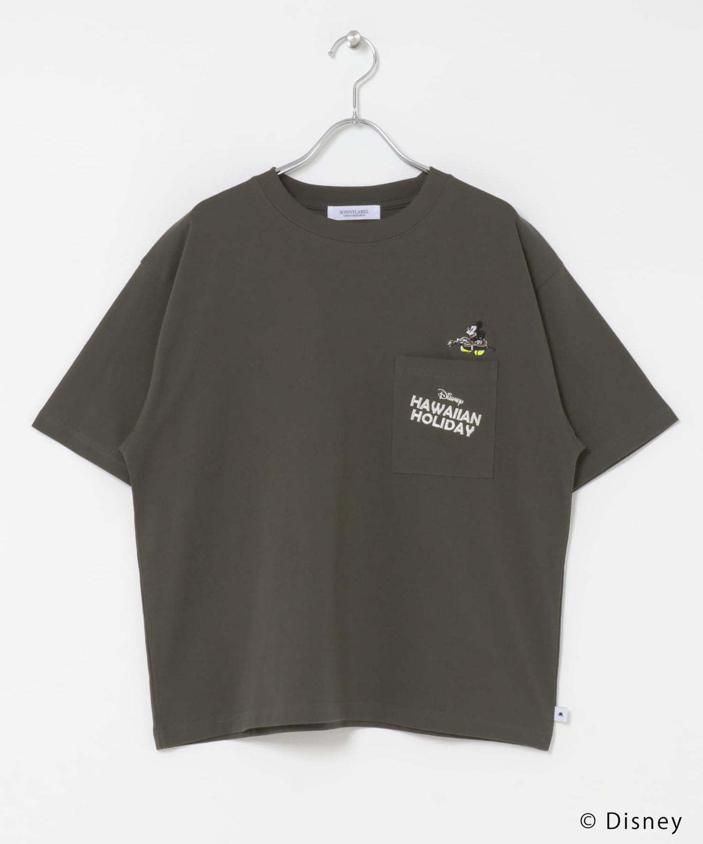 別注/DISNEY/ポケット付きTシャツ