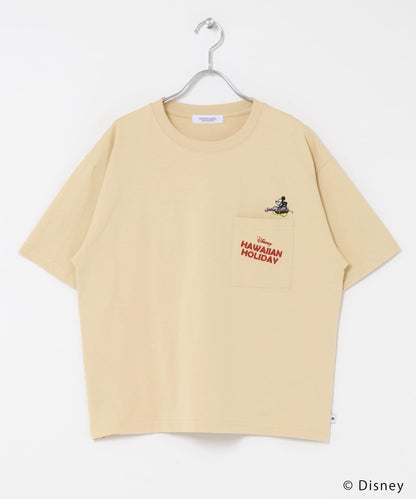 別注/DISNEY/ポケット付きTシャツ