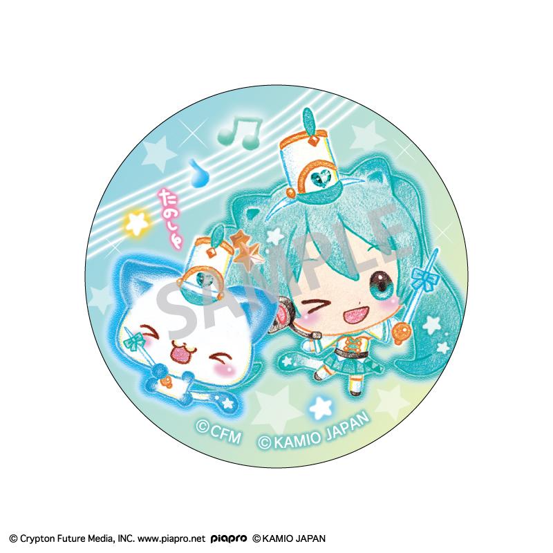 初音ミク×Happy March_トレーディング缶バッジ 【BOX／6個入り】
