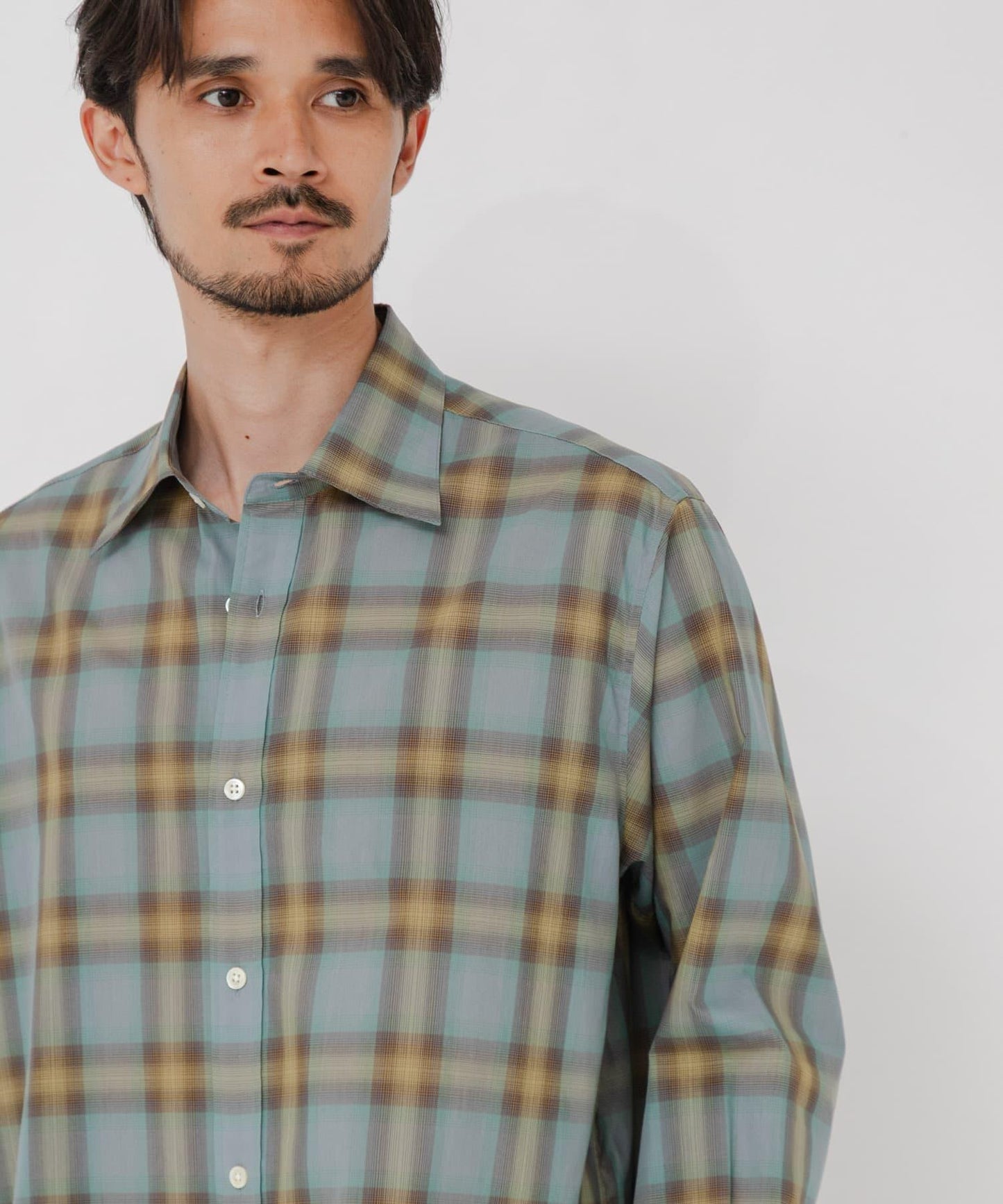 SHEER CH SQUARE CUT SHIRTS