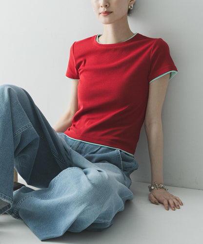 レイヤードライクTシャツ