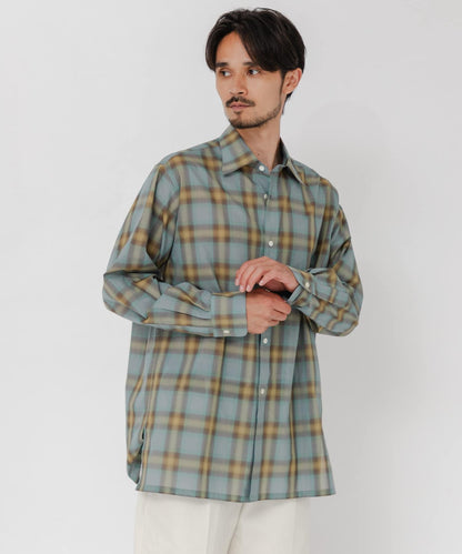 SHEER CH SQUARE CUT SHIRTS