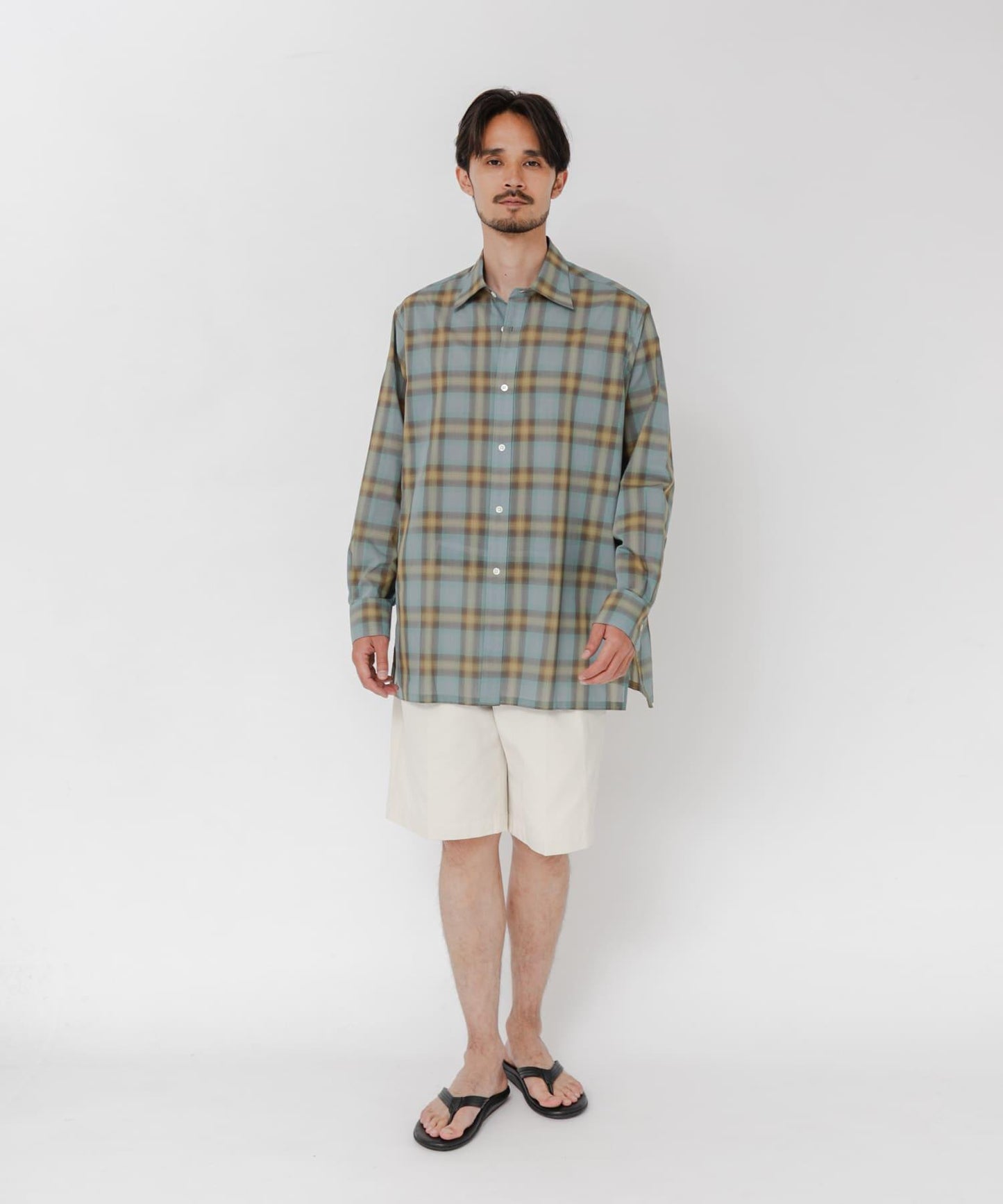 SHEER CH SQUARE CUT SHIRTS