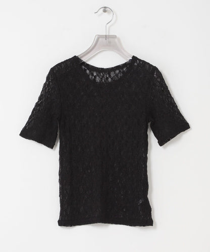 ストレッチレースコンパクトTシャツ