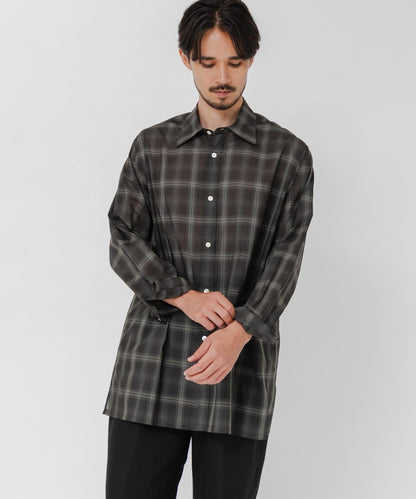 SHEER CH SQUARE CUT SHIRTS