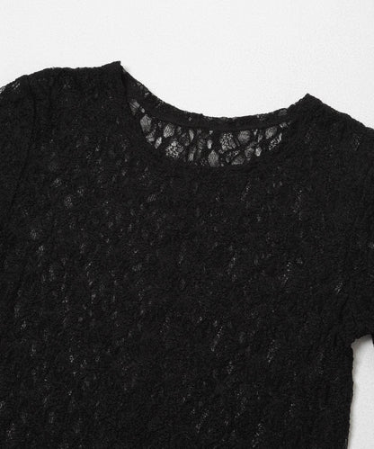 ストレッチレースコンパクトTシャツ