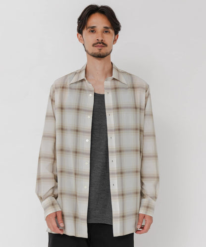 SHEER CH SQUARE CUT SHIRTS