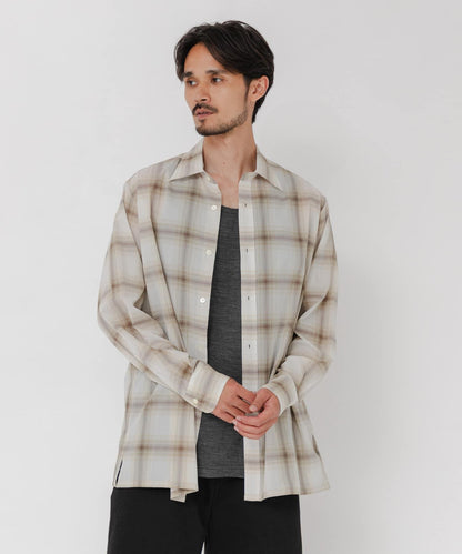 SHEER CH SQUARE CUT SHIRTS