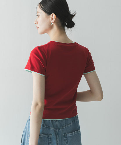 レイヤードライクTシャツ