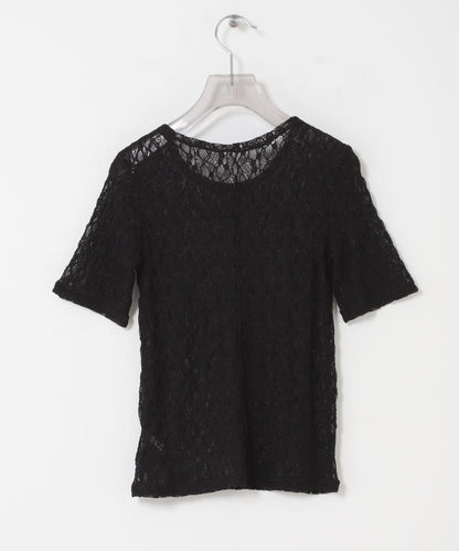ストレッチレースコンパクトTシャツ