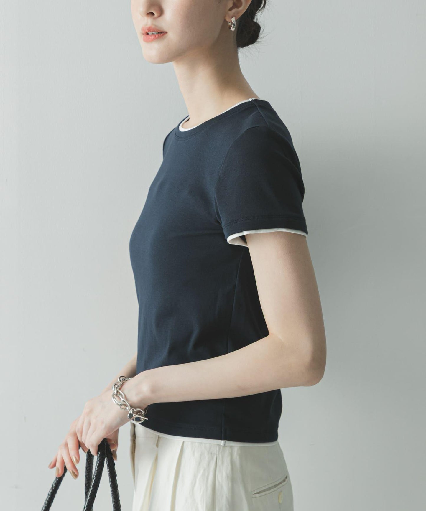 レイヤードライクTシャツ