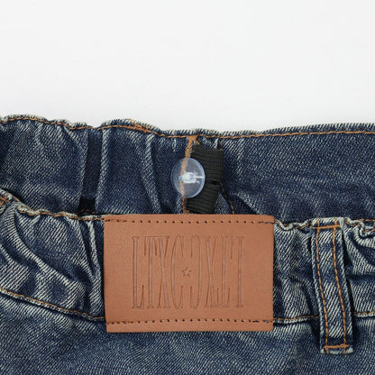 【LTXC/接触冷感】バルーンデニムパンツ
