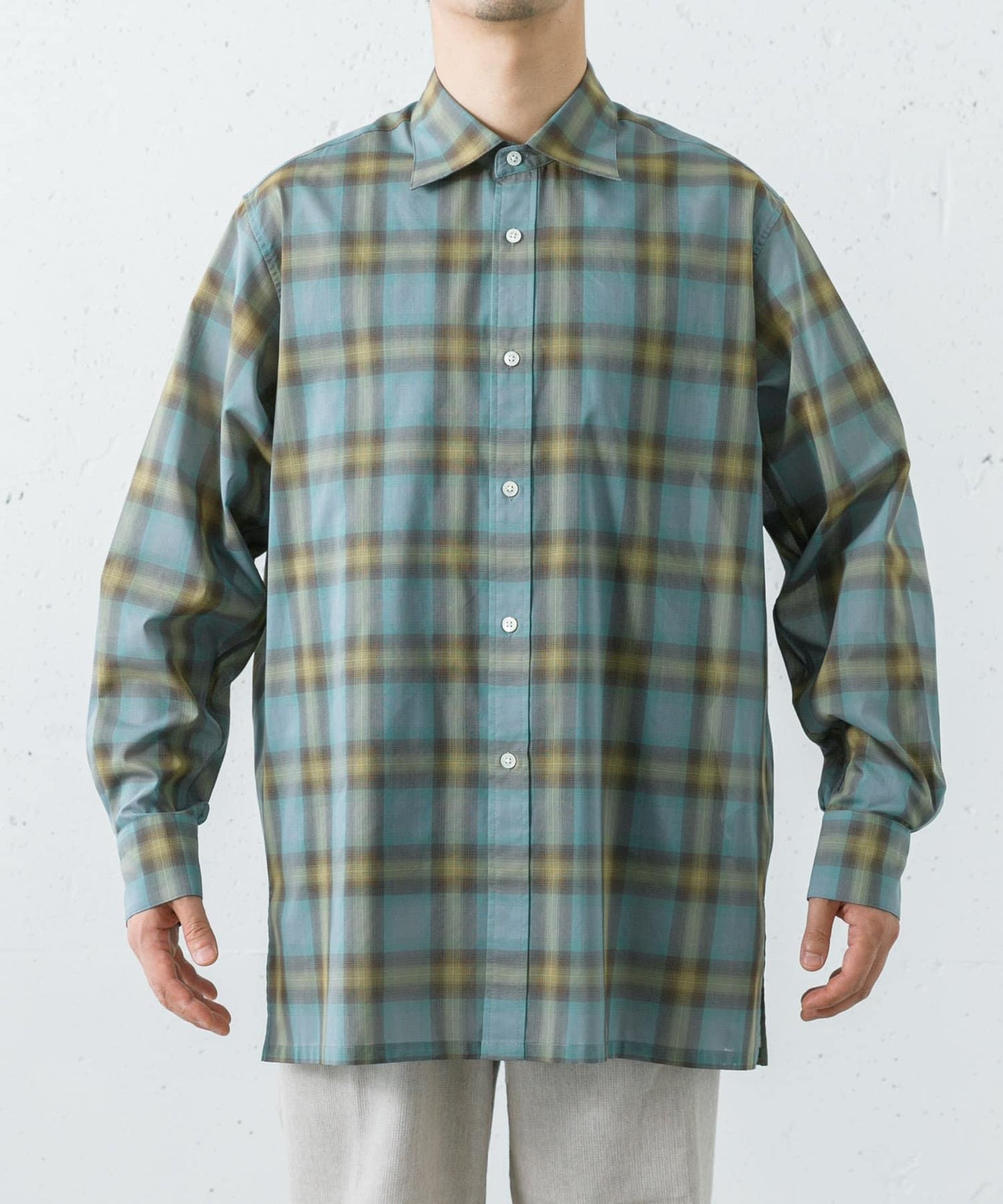 SHEER CH SQUARE CUT SHIRTS