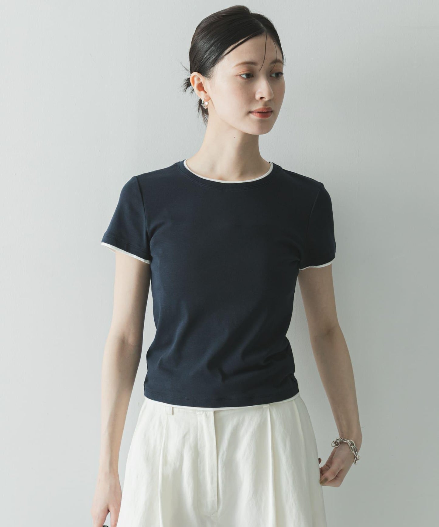 レイヤードライクTシャツ