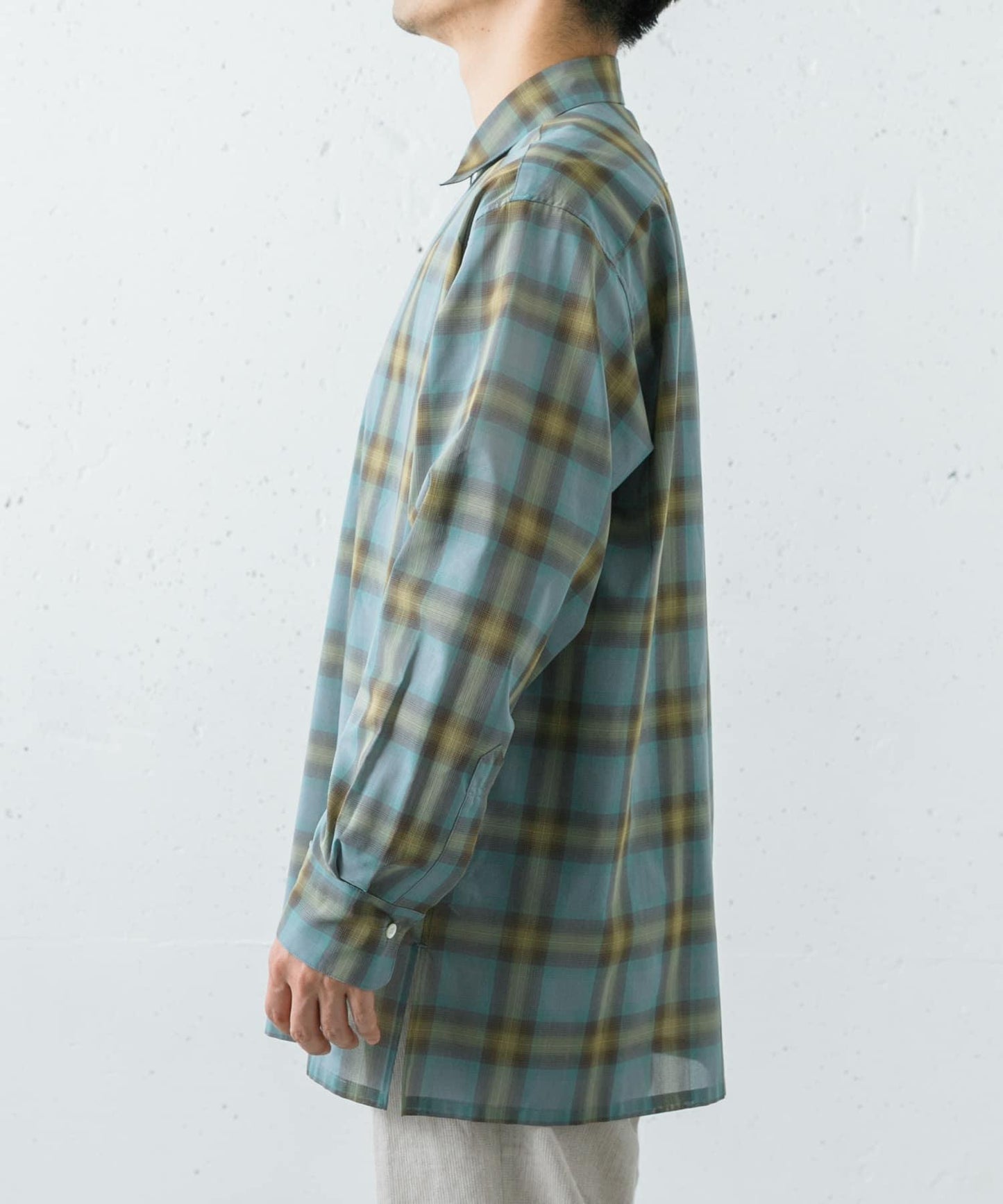 SHEER CH SQUARE CUT SHIRTS